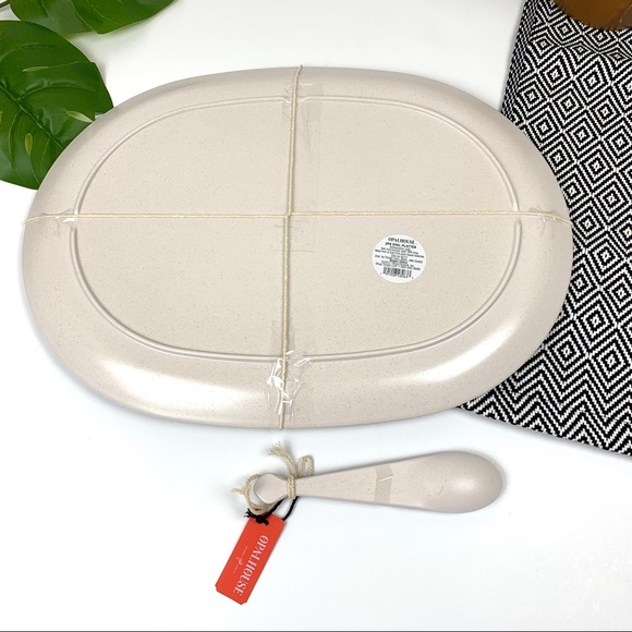 OPALHOUSE 4 piece Fish Platter and Serveware Set - Picture 7 of 8